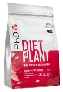 PhD Nutrition  Diet Plant Protein 1000 g slaný karamel