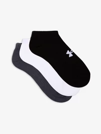 Ponožky Under Armour Core No Show 3Pk-BLK