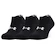 Ponožky Under Armour  Core No Show 3Pk-BLK  XL
