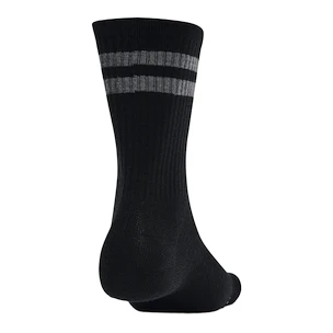 Ponožky Under Armour  Essential 6pk Crew Black / Black / Castlerock