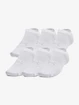 Ponožky Under Armour  Essential No Show 6pk-WHT