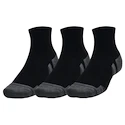 Ponožky Under Armour  Performance Cotton 3p Qtr-BLK