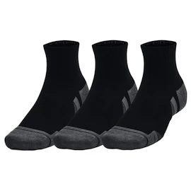 Ponožky Under Armour Performance Cotton 3p Qtr-BLK