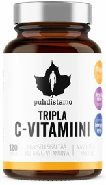 Puhdistamo Triple Vitamin C 120 kapslí