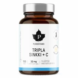 Puhdistamo Triple Zinc + Vitamin C (Zinek s vitamínem C) 120 kapslí