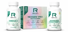 Reflex Nutrition Nexgen Pro 90 kapslí + Reflex Nutrition Omega 3 90 kapslí + Reflex Nutrition Magnesium Bisglycinate 90 kapslí