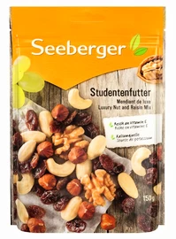 Seeberger Směs ořechů (57%) a sušených rozinek (43%) 150 g