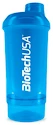 Šejkr BioTech USA  Wave + Compact 500 ml + 150 ml Blue