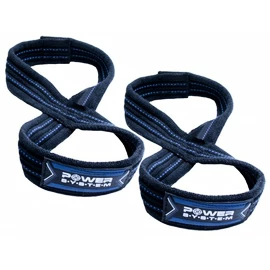 Trhačky Power System Lifting Straps Figure 8 Blue