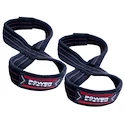 Trhačky Power System  Lifting Straps Figure 8 Red S/M