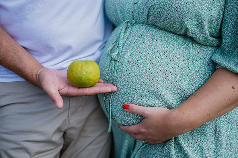Citrusy v těhotenství