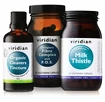 Viridian 10 - Days Detox (Organic Cleavers 50ml, Fibre Complex F.O.S. 90 kapslí, Milk Thistle 30 kapslí)