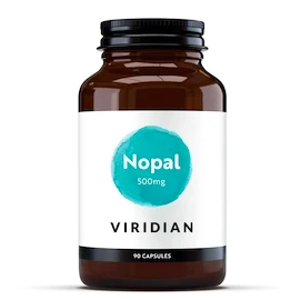 Viridian 100% Organic Nopal (Opuncie) 90 kapslí