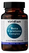 Viridian Beta Carotene Complex (Beta karoten) 30 kapslí