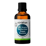 Viridian Californian Poppy Tincture Organic (Sluncovka kalifornská BIO) 50 ml