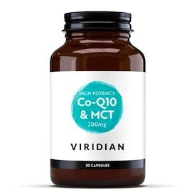 Viridian Co-enzym Q10 with MCT 200 mg (Koenzym Q10) 30 kapslí