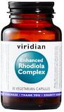 Viridian Enhanced Rhodiola Complex (Rozchodnice růžová s adaptogeny) 30 kapslí