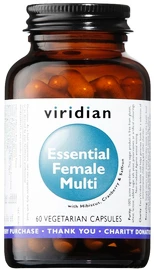 Viridian Essential Female Multi (Natural komplex pro ženy) 60 kapslí