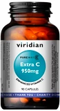 Viridian Extra C (Vitamín C) 950 mg 90 kapslí