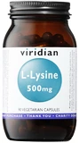Viridian L-Lysine 500 mg 90 kapslí