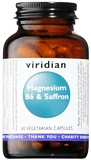 Viridian Magnesium B6 & Saffron (Hořčík, vitamín B6 a šafrán) 60 kapslí