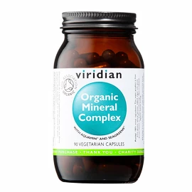 Viridian Mineral Complex 90 kapslí Organic (Komplex minerálů BIO) 90 kapslí
