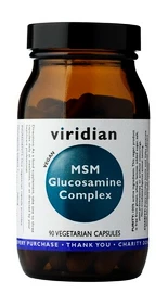 Viridian MSM Glucosamine Complex 90 kapslí