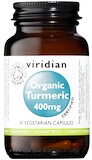 Viridian Organic Turmeric 400 mg (Kurkuma) 90 kapslí