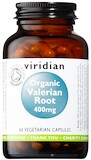 Viridian Organic Valerian Root 400 mg (Kozlík lékařský) 60 kapslí