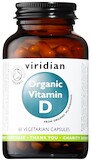 Viridian Organic Vitamin D 60 kapslí