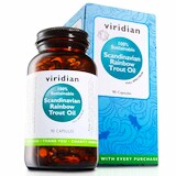 Viridian Scandinavian Rainbow Trout Oil (Rybí tuk) 90 kapslí