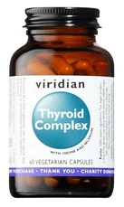 Viridian Thyroid Complex (Komplex pro štítnou žlázu) 60 kapslí