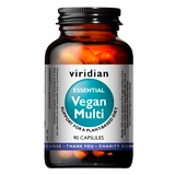 Viridian Vegan Multi (Multivitamín pro vegany) 90 kapslí