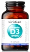 Viridian Vitamin D3 1000 IU 90 kapslí