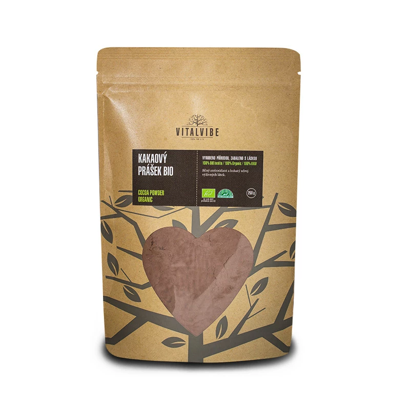 Vitalvibe Kakaový prášek BIO z Peru 250 g