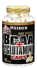 Weider BCAA + L-Glutamine 180 kapslí
